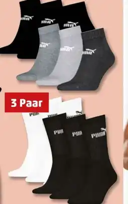 PENNY Puma Herren Sportsocken 3er-Pack Angebot
