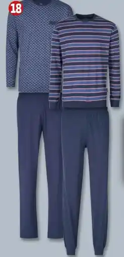 PENNY Götzburg Herren Pyjama Angebot