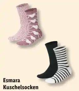 Lidl Esmara Damen-Kuschelsocken 2 Paar Angebot
