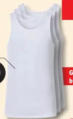 Lidl Esmara Men Feinripp-Achselhemden 3er Angebot