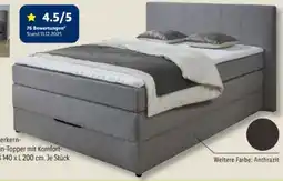 Lidl Sun Garden Boxspringbett Broome Angebot