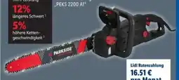 Lidl Parkside Performance Elektro-Kettensäge PPEKS 2500 A1 Angebot