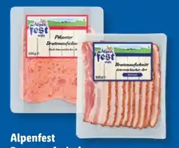 Lidl Alpenfest Bratenaufschnitt Österreichischer Art Angebot