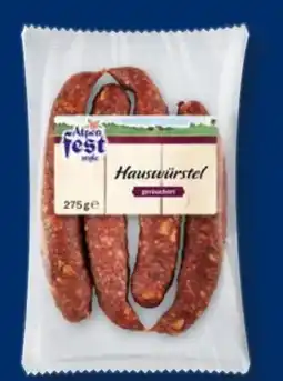 Lidl Alpenfest Hauswürstel Angebot