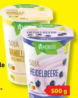 Lidl Vemondo Vegane Soja Joghurtalternative Angebot