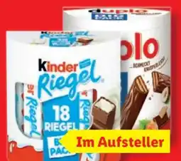 Lidl Ferrero Kinder Duplo Angebot