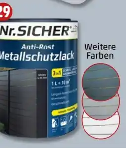 PENNY Nr. Sicher Anti-Rost Metallschutzlack Angebot