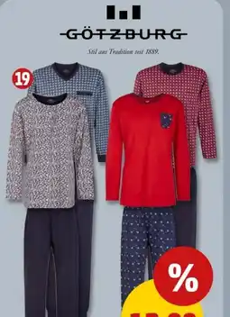 PENNY Götzburg Herren-Schlafanzug Angebot