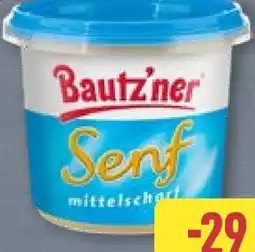 Aldi Nord Bautz'ner Senf Mittelscharf Angebot