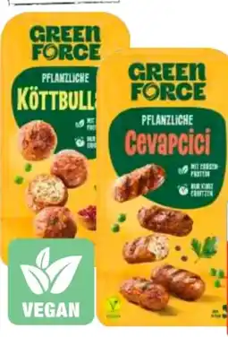 Edeka Greenforce pflanzliche Cevapcici Angebot