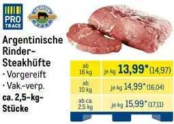 METRO Argentinische Rinder Steakhüfte Angebot