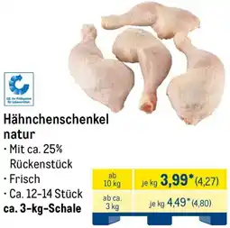 METRO Hähnchenschenkel natur Angebot