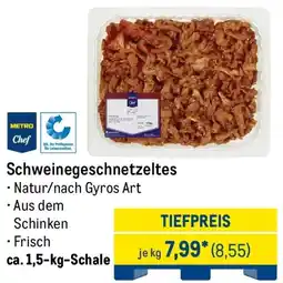 METRO METRO Chef Schweinegeschnetzeltes Angebot