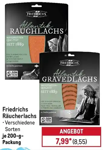 METRO Friedrichs Räucherlachs Angebot