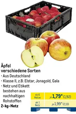 METRO Äpfel Angebot