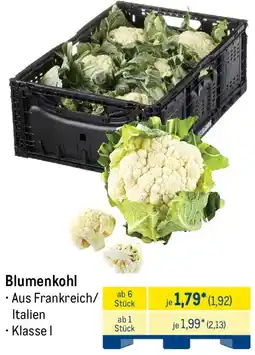 METRO Blumenkohl Angebot