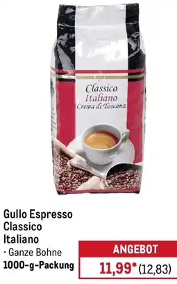 METRO Gullo Espresso Classico Italiano Angebot