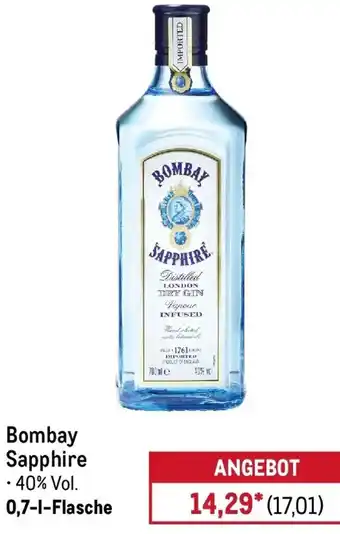 METRO Bombay Sapphire Angebot