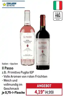 METRO Il Passo Angebot