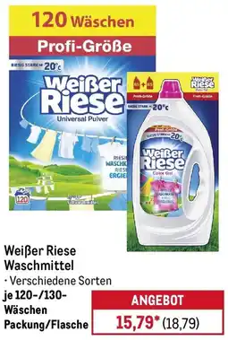METRO Weißer Riese Waschmittel Angebot