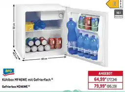 METRO aro Kühlbox MF46WE mit Gefrierfach Angebot
