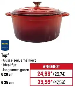 METRO METRO PROFESSIONAL Topf Angebot