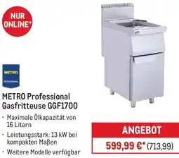 METRO METRO Professional Gasfritteuse GGF1700 Angebot