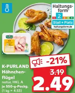 Kaufland K-PURLAND Hähnchenflügel Angebot