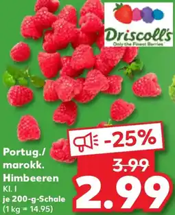 Kaufland Driscoll's Portug./ marokk. Himbeeren Angebot