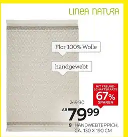 XXXLutz Linea natura handwebteppich „sylt“ Angebot