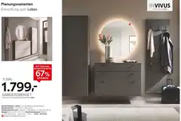XXXLutz Invivus garderobenset 4-teilig Angebot