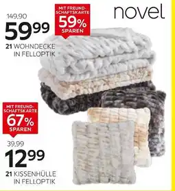 XXXLutz Novel wohndecke in felloptik bengal Angebot