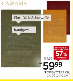 XXXLutz Cazaris orientteppich „prime gabbeh“ ca. 70 x 140 cm Angebot