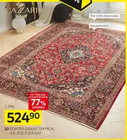 XXXLutz Cazaris echter orientteppich „keshan“ Angebot