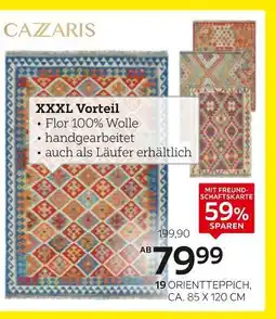XXXLutz Cazaris orientteppich „kelim“ Angebot