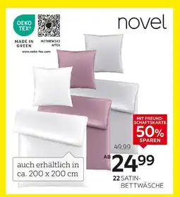 XXXLutz Novel satin-bettwäsche-garnitur „segesta“ Angebot