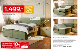 XXXLutz Welnova boxspringbett Angebot
