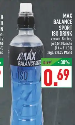 Marktkauf Max balance sport iso drink Angebot