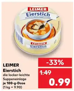Kaufland Leimer eierstich Angebot
