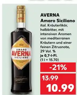 Kaufland Averna amaro siciliano Angebot