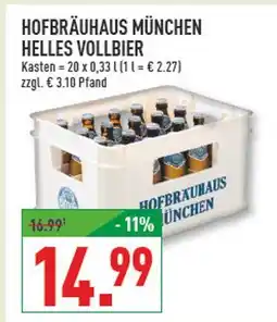Marktkauf Hofbräuhaus münchen helles vollbier Angebot