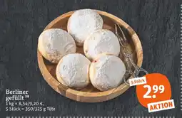 tegut Berliner gefüllt Angebot