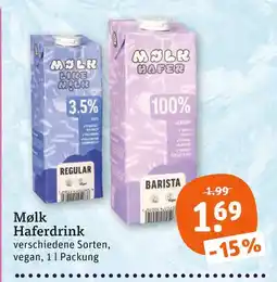 tegut Mølk haferdrink regular Angebot