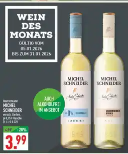 Marktkauf Michel schneider alkoholfrei chardonnay Angebot