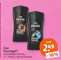 tegut Axe dark temptation duschgel Angebot