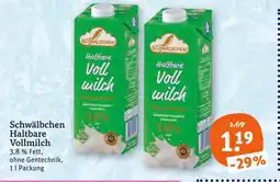 tegut Schwälbchen haltbare vollmilch Angebot
