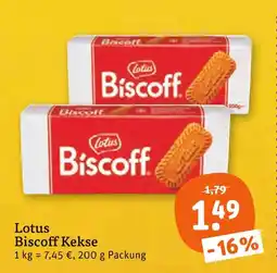 tegut Lotus biscoff kekse Angebot
