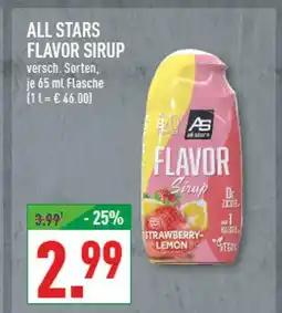 Marktkauf All stars flavor sirup Angebot