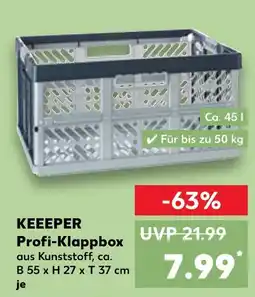 Kaufland Keeeper profi-klappbox Angebot