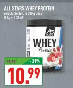 Marktkauf All stars whey protein Angebot
